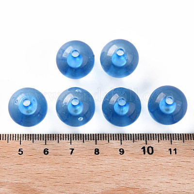 Прозрачные акриловые бусины MACR-S370-A16mm-758-1