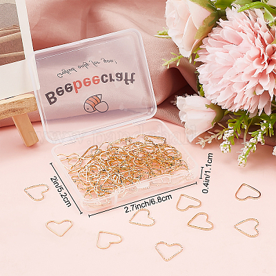 100 шт. Латунные соединительные кольца KK-BBC0002-29-1