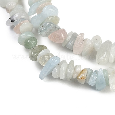 Природные морганит нитей бисера G-F716-03-A-1