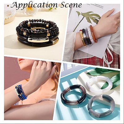 Акриловые бусины&nbsp;SACR-S678-004-1