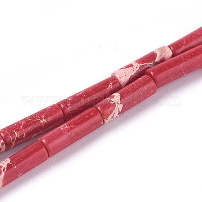 Натуральные имперские нитки из яшмы G-E508-04-1