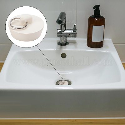 Gorgecraft 6 pz set tappo di scarico tappo per vasca tappo di scarico in  gomma tappo per lavandino con anello di trazione per vasca da bagno  all'ingrosso 