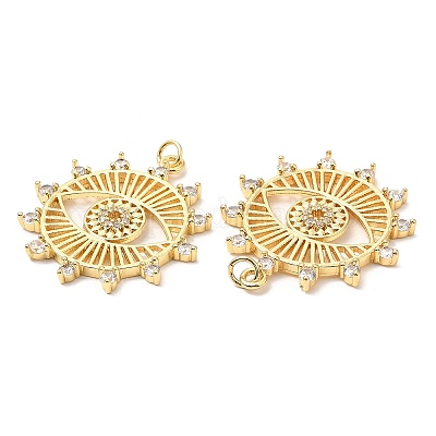 Стойки обшивки латунь микро проложить Циркон подвеску KK-A185-30G-1