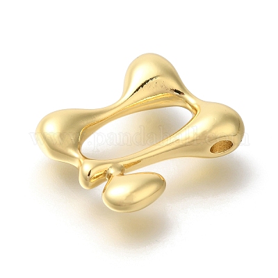 Стойки обшивки латунные бусины KK-S051-01G-Q-1