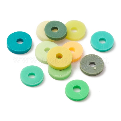 2544шт 12 цвета бусины из полимерной глины ручной работы CLAY-FS0001-36-1