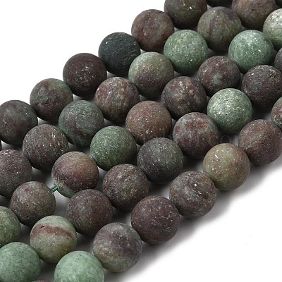 Естественный зеленый опал бисер нитей G-H045-A03-10MM-01-1