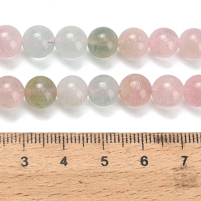 Природные морганит нитей бисера G-H329-C10-8mm-A-1