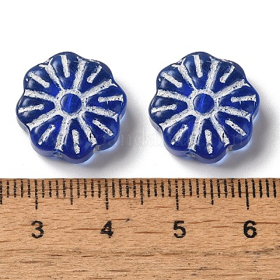 Непрозрачные бусины лэмпворк LAMP-P065-03B-17-1