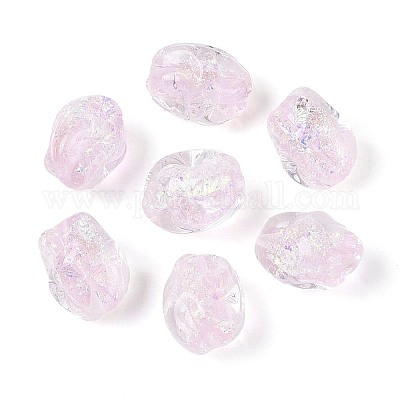 Handgemachte Glasperlen Stränge Folie&nbsp;FOIL-N033-02G-1