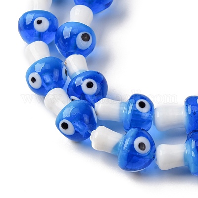 Ручной сглаза бусины бисер нитей&nbsp;LAMP-S069-01F-1