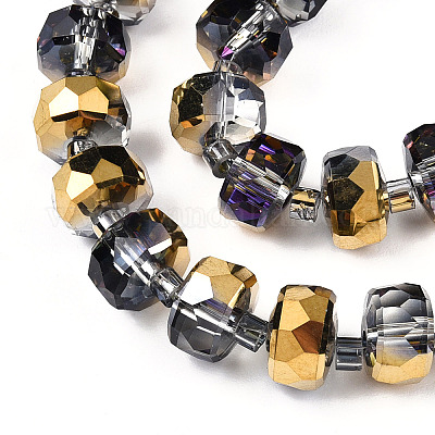 Электропластиковые стеклянные бусинки EGLA-Q092-8mm-D03-1