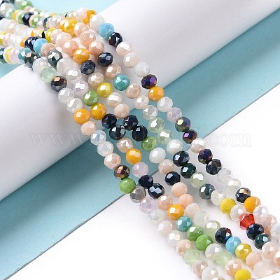 Стеклянные бусины GLAA-E036-05C-1