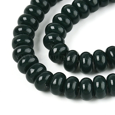 Непрозрачные с напылением стеклянные бусины GLAA-ZX008-8mm-18X-1