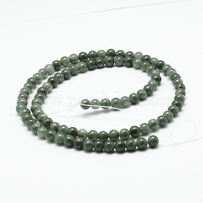 Chapelets de perles en jade jaune naturel&nbsp;G-G598-8mm-YXS-25-1
