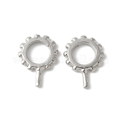 Латунный микро-паве кубический цирконий KK-D324-24P-1