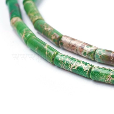 Натуральные имперские нитки из яшмы G-E508-04E-1