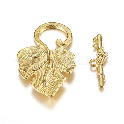 Застежка тоггл из сплава PALLOY-A20005-G-FF-1