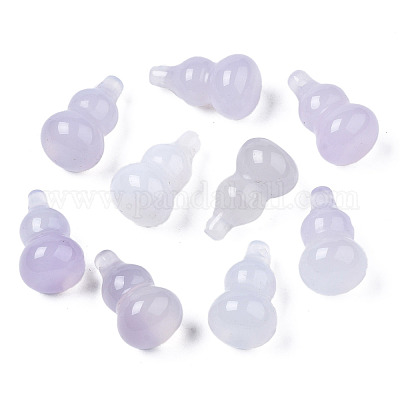 Резные подвески из натурального белого агата G-S359-354-1