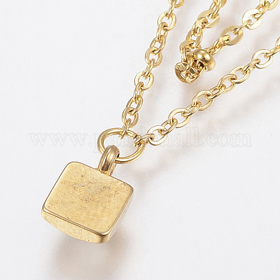 Браслеты-цепочки из нержавеющей стали 304 BJEW-I243-22G-A-1