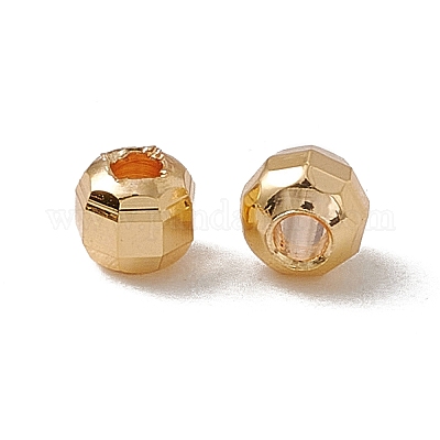 Латунные бусины&nbsp;KK-A171-03G-01-1