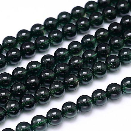 Natural Quartz Crystal Beads Strands G-H1648-10mm-06S-AA-1