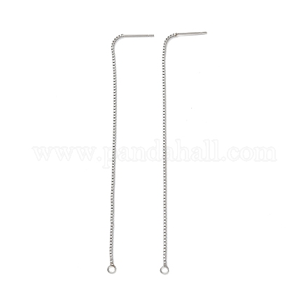 Фурнитура для сережек-гвоздиков из нержавеющей стали 304 STAS-R164-05P-1