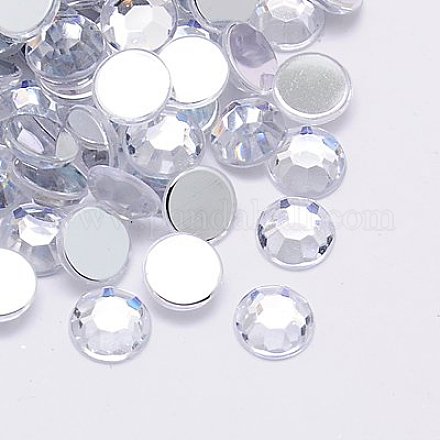 Cabuchones de diamante de imitación de acrílico de Taiwan imitación GACR-A002-3mm-01-1