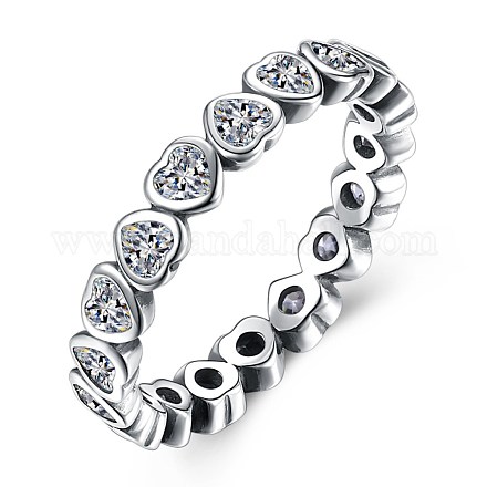 Vintage thai 925 plata esterlina anillos RJEW-BB32004-6-1