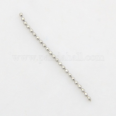 304 Stainless Steel Ball Chains CHS-A002B-F1.2mm-1