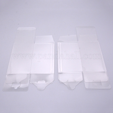 Boîte transparente en pvc CON-WH0081-08-1