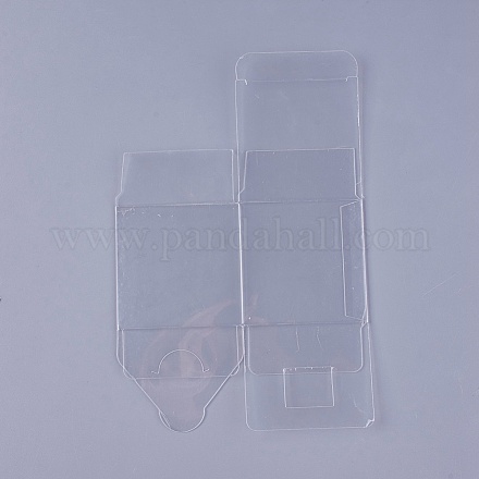 Caja de pvc de plástico transparente regalo de embalaje X-CON-WH0060-01B-1