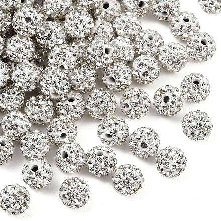 Pave disco бусины RB-H258-8MM-001-A-1