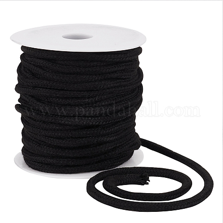Benecreat cuerda de repuesto con cordón negro de 27.34 yarda OCOR-BC0005-17A-1