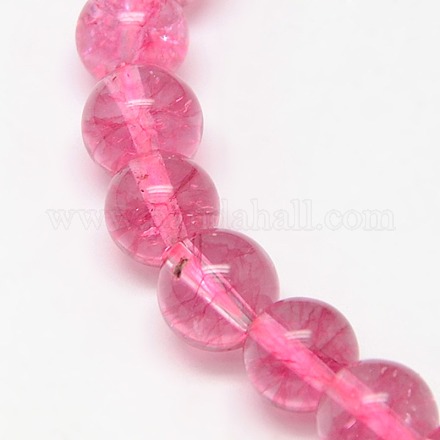 Natural Crackle Quartz Beads Strands G-N0003-10mm-03-1