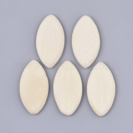 Perle di legno di faggio non tinto X-WOOD-N003-001-1
