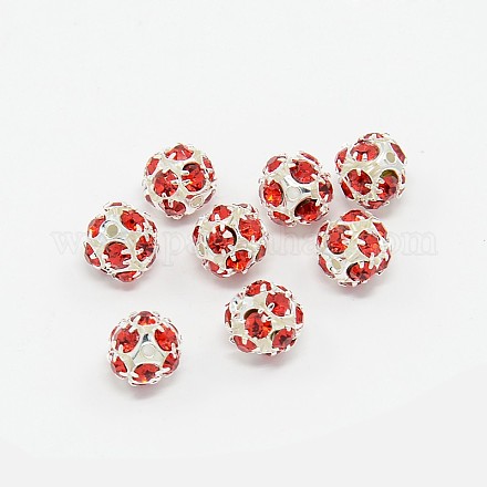 Perline strass in Ottone RB-A019-8mm-20S-1