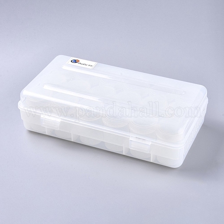 Пластиковый ящик для акварельных красок AJEW-WH0113-07-1