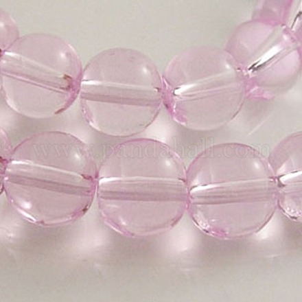 Glass Beads Strands X-GR10mm29Y-1