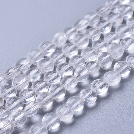 Natürlichem Quarz-Kristall-Perlen Stränge G-L538-024-1