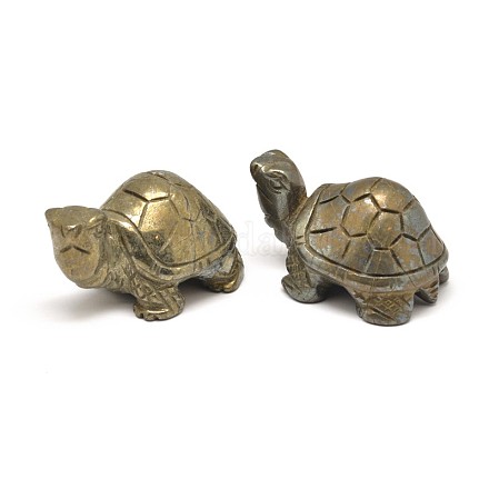 Tortoise Natural Pyrite Home Display Decorations G-I125-04-1