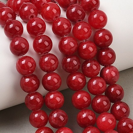 Естественно полосатый каменные бусы нити G-D315-A01-05-12mm-1