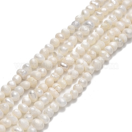 Brins de perles de culture d'eau douce naturelles X-PEAR-F018-11-1