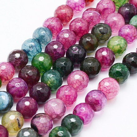 Chapelets de perles d'agate naturelle G-E469-05-10mm-1
