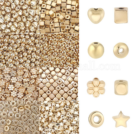 1800шт 8 стиля пластиковые бусины ccb CCB-SC0001-16-1