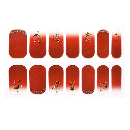 Full Wrap Gradient Nail Polish Stickers MRMJ-S059-ZQ025-1