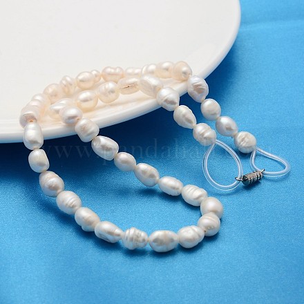 Culture des perles perles d'eau douce naturelles PEAR-D084-1-1