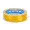 Korean Round Crystal Elastic Stretch Thread, for Bracelets Gemstone Jewelry Making Beading Craft, Yellow, 0.8mm, about 43.74 Yards(40m)/Roll