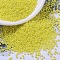 MIYUKI Round Rocailles Beads, Japanese Seed Beads, 11/0, (RR422) Opaque Yellow Luster, 2x1.3mm, Hole: 0.8mm, about 50000pcs/pound