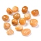 Natural Topaz Jade Beads, No Hole, Nuggets, Tumbled Stone, Healing Stones for 7 Chakras Balancing, Crystal Therapy, Meditation, Reiki, Vase Filler Gems, 14~26x13~21x12~18mm, about 130pcs/1000g