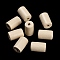 Maple Wood Beads, Tube, Beige, 12x8mm, Hole: 3.5mm